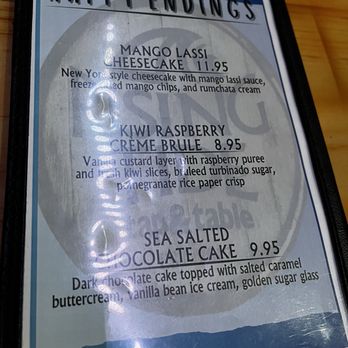 Rising Tide Tap And Table - Dessert menu - American Near Me - Cape Canaveral, Florida Rising Tide Tap And Table - Dessert menu - American Near Me - Cape Canaveral, Florida