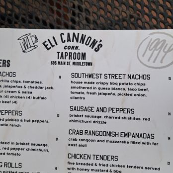 Eli Cannon's - American Near Me - Middletown, Connecticut