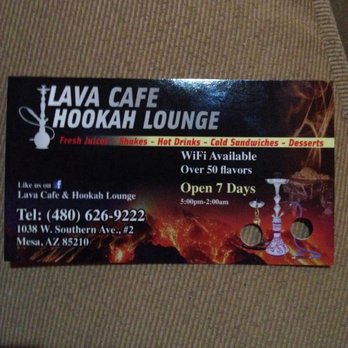 Lava Cafe and Hookah Lounge - Hookah Bars Near Me - Mesa, Arizona