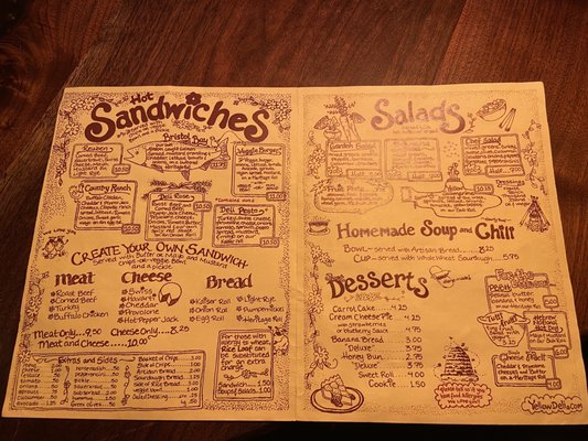 Menu photo 2 The Yellow Deli Boulder, CO