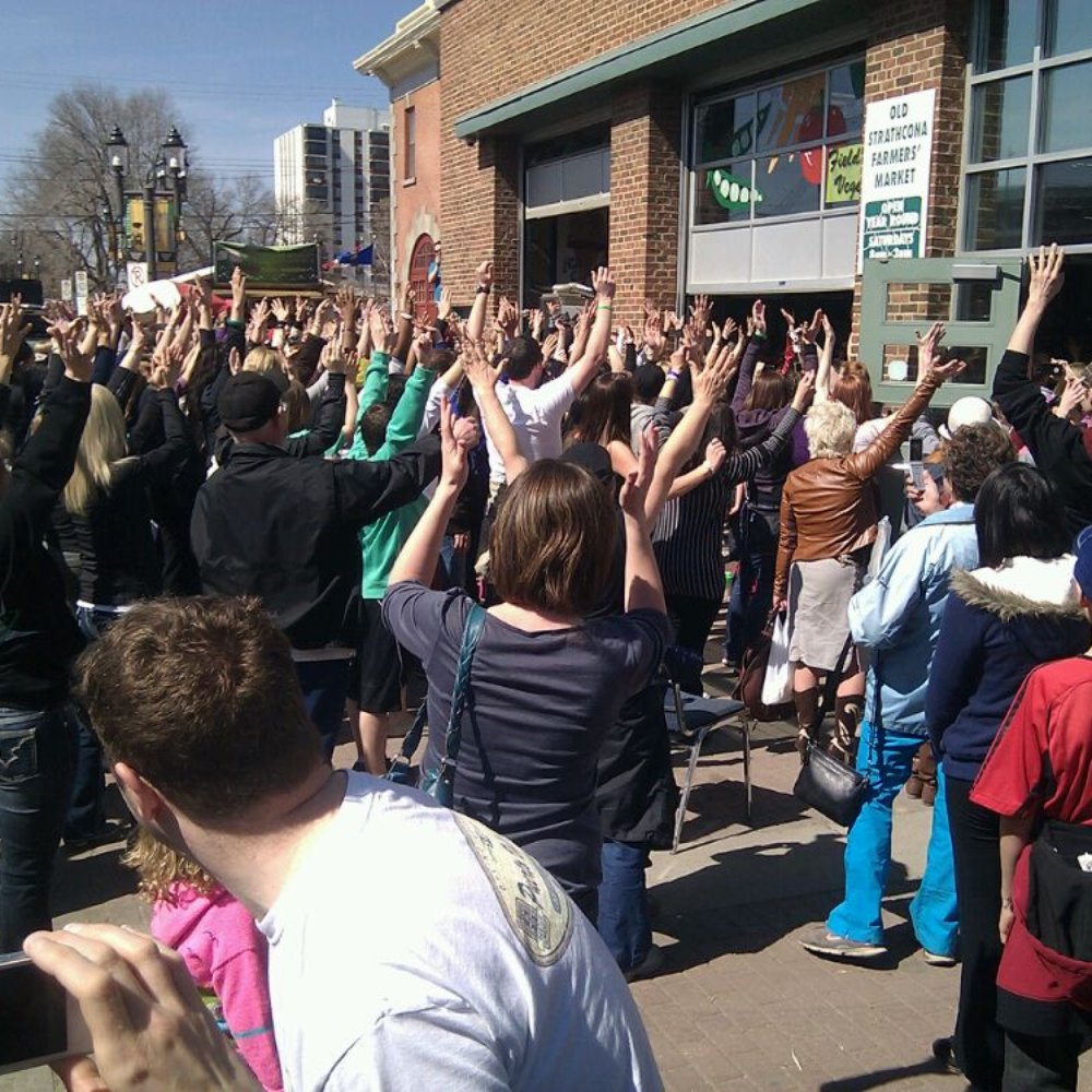OSFM flash mob April 2012 OSFM flash mob April 2012