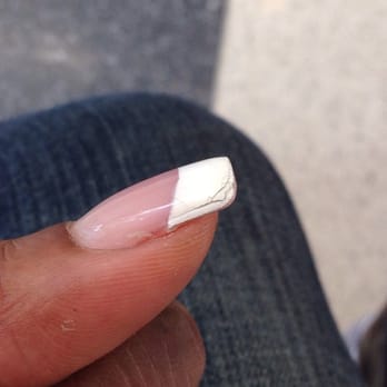 Diva Day Spa - Cracked gel nails! - Nail Salons Near Me - Melbourne, Florida