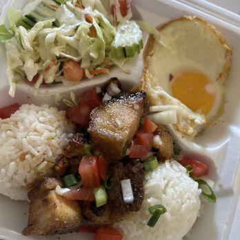 Papa Urb's Grill - Tracy - BBQ Pork Belly Rice Plate - Filipino Near Me - Tracy, California