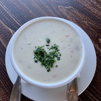 The Fish Hopper - Award Winning Clam Chowder - Bowl - Seafood Near Me - Monterey, California The Fish Hopper - Award Winning Clam Chowder - Bowl - Seafood Near Me - Monterey, California