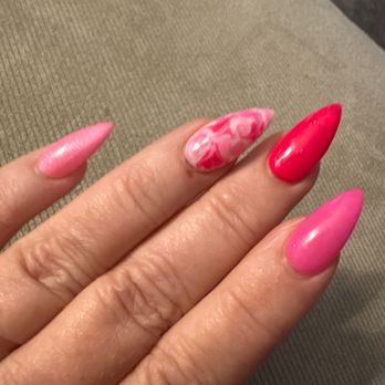 Spa Nails - Barbie nails! Thanks Mary ! - Nail Salons Near Me - Bonney Lake, Washington
