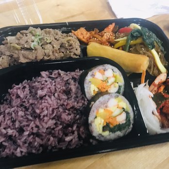 K-Deli - Lunch box with bulgogi - Korean Near Me - Tampa, Florida K-Deli - Lunch box with bulgogi - Korean Near Me - Tampa, Florida