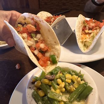 Aspen Creek Grill - Another solid lunch with my fish taco, beans and also sweet potato with marshmallows - Comfort Food Near Me - San Antonio, Texas Aspen Creek Grill - Another solid lunch with my fish taco, beans and also sweet potato with marshmallows - Comfort Food Near Me - San Antonio, Texas