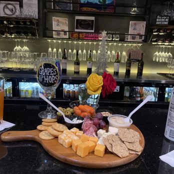 Grapes and Hops - Cheese platter - Wine Bars Near Me - Scottsdale, Arizona