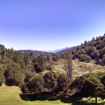 Crystal Springs Regional Trail - View of Crystal Springs Reservoir from the southern tip of the San Andreas Reservoir (Saturday afternoon 2015-03-07) - Hiking Near Me - Burlingame, California