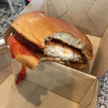 Arby's - Chicken Sandwich with ketchup only (gave me a mayo only the first time) - Fast Food Near Me - Grand Island, Nebraska Arby's - Chicken Sandwich with ketchup only (gave me a mayo only the first time) - Fast Food Near Me - Grand Island, Nebraska