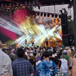 View of the stage from the right.