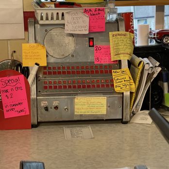 Bonnie Doon Drive-In - a cash register on a counter - Ice Cream & Frozen Yogurt Near Me - Mishawaka, Indiana