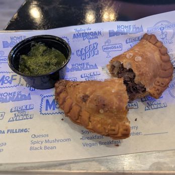 Makers & Finders - The short rib ch in empanada was awesome, and the chimichurri sauce was to die for. - Breakfast & Brunch Near Me - Henderson, Nevada Makers & Finders - The short rib ch in empanada was awesome, and the chimichurri sauce was to die for. - Breakfast & Brunch Near Me - Henderson, Nevada