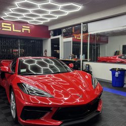 Stratton Window Tint & Sound - Full ppf on this 2024 corvette