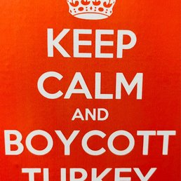 keep calm and boycott turkey