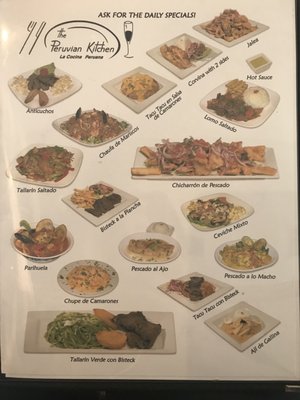 Menu photo 2 The Peruvian Kitchen North Miami Beach, FL