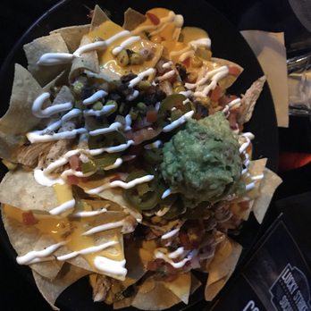Lucky Strike Honolulu - Nachos with chicken - came out cold, chips soggy, and chicken pre-packaged aka gross - Arcades Near Me - Honolulu, Hawaii Lucky Strike Honolulu - Nachos with chicken - came out cold, chips soggy, and chicken pre-packaged aka gross - Arcades Near Me - Honolulu, Hawaii