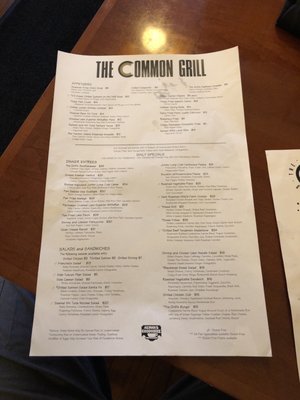 Menu photo 8 Common Grill Chelsea, MI Menu photo 8 Common Grill Chelsea, MI