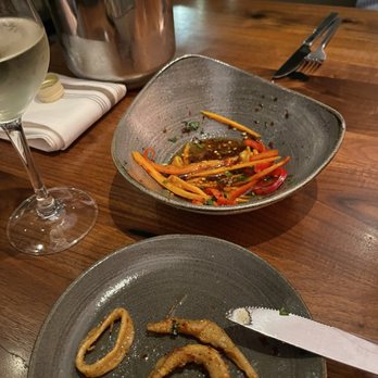RARE Italian - Calamari Frutti..what's left after I enjoyed most of it! - Italian Near Me - Fort Collins, Colorado