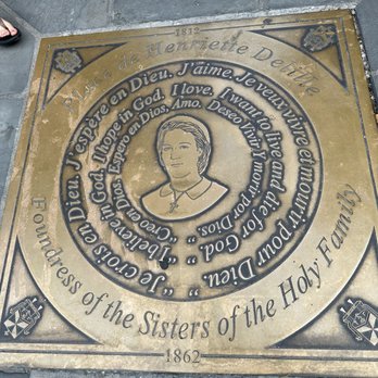 French Quarter - French Quarter Church Plaque - Local Flavor Near Me - New Orleans, Louisiana