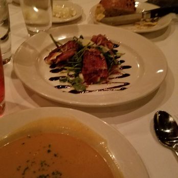Morton's The Steakhouse - prosciutto-wapped mozzarella (sorry for the blur) - Steakhouses Near Me - Reston, Virginia Morton's The Steakhouse - prosciutto-wapped mozzarella (sorry for the blur) - Steakhouses Near Me - Reston, Virginia