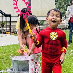 Kids Bubble Party - Bubbles make us Happy!