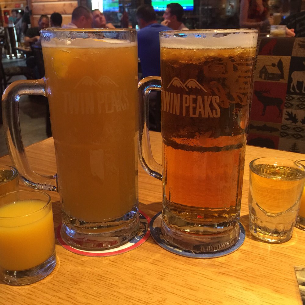 Twin Peaks - Dirty Blonde and Drop Dead Redhead with Irish breakfast shots as a kick off. - Sports Bars Near Me - Davie, Florida Twin Peaks - Dirty Blonde and Drop Dead Redhead with Irish breakfast shots as a kick off. - Sports Bars Near Me - Davie, Florida
