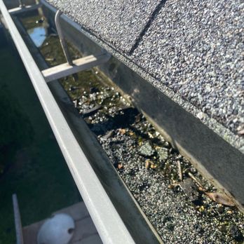 A M Window Cleaning - So much debris! - Window Washing Near Me