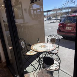Cute outdoor seating Cute outdoor seating