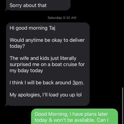 No refund after not providing services