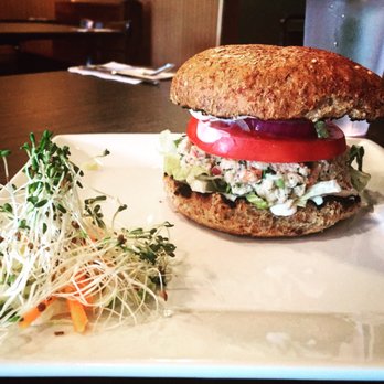 Kaya's Kitchen - Mock chicken salad on sprouted grain roll. Yessss - Juice Bars & Smoothies Near Me - Belmar, New Jersey Kaya's Kitchen - Mock chicken salad on sprouted grain roll. Yessss - Juice Bars & Smoothies Near Me - Belmar, New Jersey
