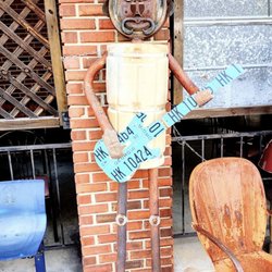 Champy's Famous Fried Chicken - Tin man outside