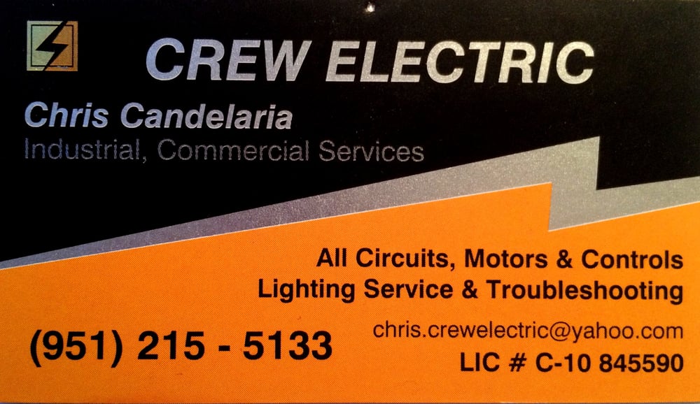 Slide of Crew Electric