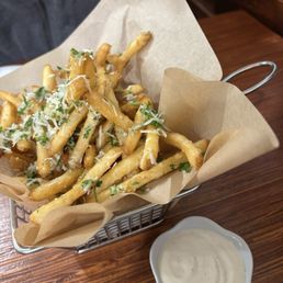 Truffle fries Truffle fries