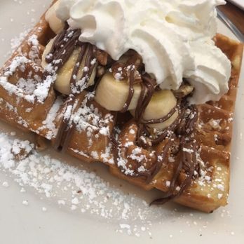 Maple N Jams Cafe - Go Banana Waffles - American Near Me - Burbank, Illinois