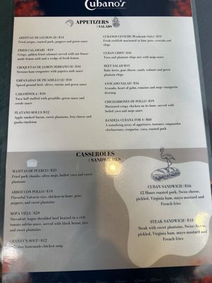 Menu photo 3 Cubano’s Bethesda, MD Menu photo 3 Cubano’s Bethesda, MD