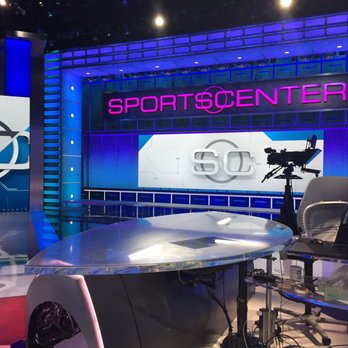 ESPN - Sports Center studio - Television Stations Near Me ESPN - Sports Center studio - Television Stations Near Me