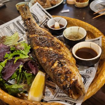 Kurobuta - White Charcoal Grille - Grilled whole branzino - Asian Fusion Near Me - Caldwell, New Jersey Kurobuta - White Charcoal Grille - Grilled whole branzino - Asian Fusion Near Me - Caldwell, New Jersey