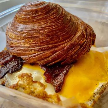 Ardor Breads And Provisions - Kripsy Kouign with bacon - Coffee & Tea Near Me - Peoria, Illinois