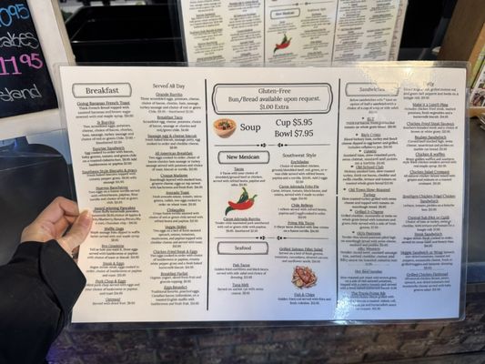 Menu photo 5 Central Grill and Coffee House Albuquerque, NM
