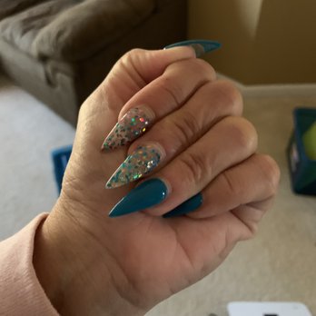 Tee Nails Spa - 2 weeks post fill. - Nail Salons Near Me - Waldorf, Maryland Tee Nails Spa - 2 weeks post fill. - Nail Salons Near Me - Waldorf, Maryland