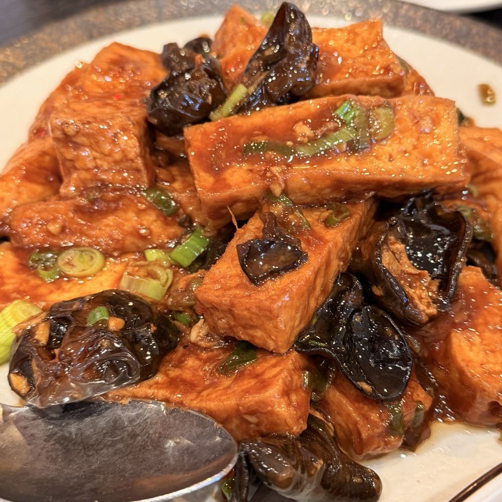 Ji Rong Peking Duck - Black fungus with tofu - Chinese Near Me - Rosemead, California