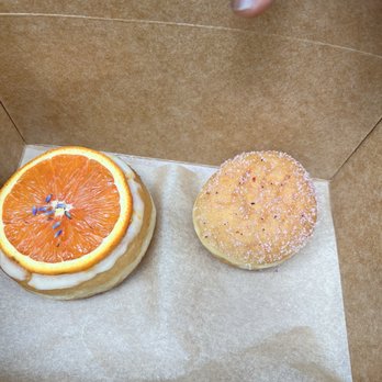 Cloudy Donuts - Orange Lavender and Berry Puff - Donuts Near Me - New York, New York