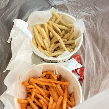 Potato Corner - Cheddar and Garlic & Parmesan - Specialty Food Near Me - Las Vegas, Nevada
