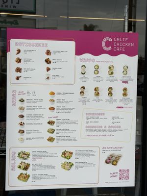 Menu photo 1 Calif Chicken Cafe Los Angeles, CA Menu photo 1 Calif Chicken Cafe Los Angeles, CA