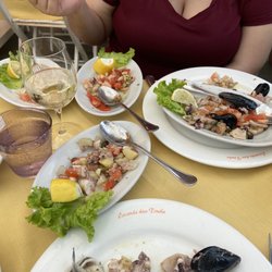 Dau Tinola - Seafood salad assortment
