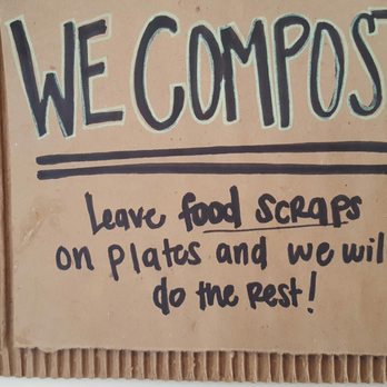 Cafe Phoenix - Love this policy...they use composed material in their garden. - Cafes Near Me - Arcata, California Cafe Phoenix - Love this policy...they use composed material in their garden. - Cafes Near Me - Arcata, California