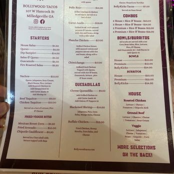 Bollywood Tacos - Tacos Near Me - Milledgeville, Georgia