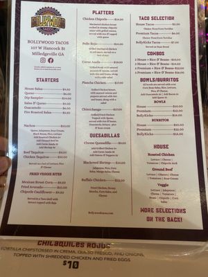 Menu photo 3 Bollywood Tacos Milledgeville, GA