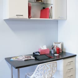 Simplespace - Home office white with high gloss